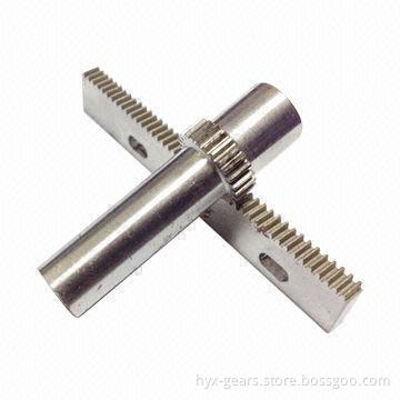 C45 gear rack, made from Shenzhen gear factory, with high precision for machines